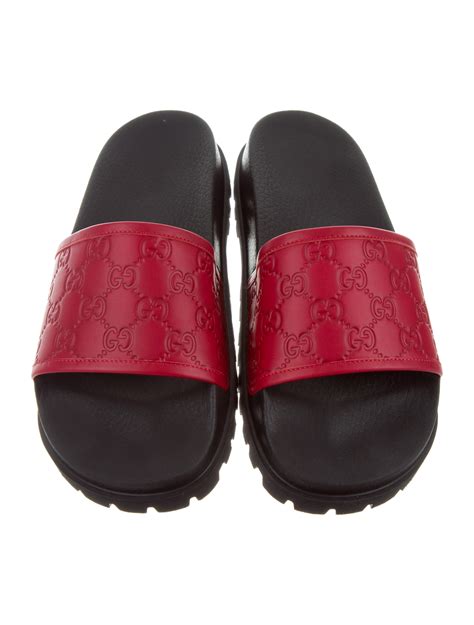 gucci guccissima slides|Gucci slides outlet.